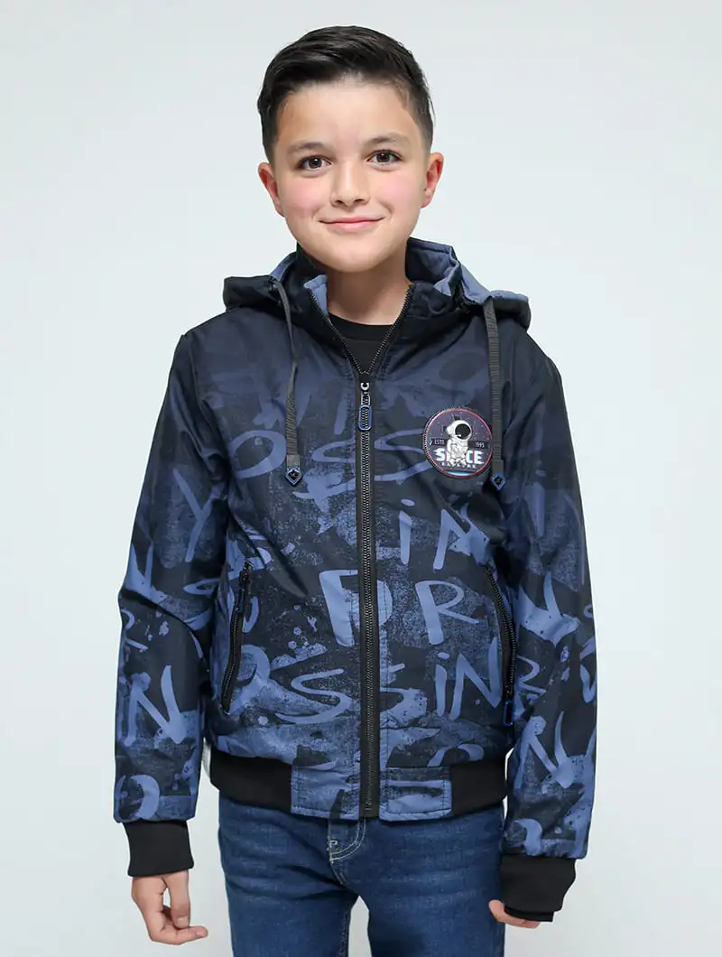 Blouson double-face garçon